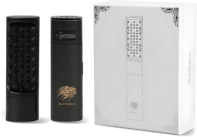 Electric Oud Hair Comb Diffuser – Portable Rechargeable Incense Burner for Bakhoor & Oud – USB Aromatherapy Tool – Compact Size 11cm – Arabic Scent Comb