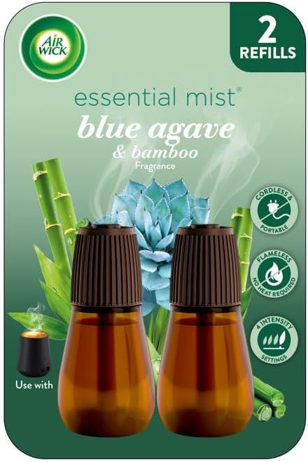 Air Wick Essential Mist Twin Refill Blue Agave & Bamboo 2 ct.