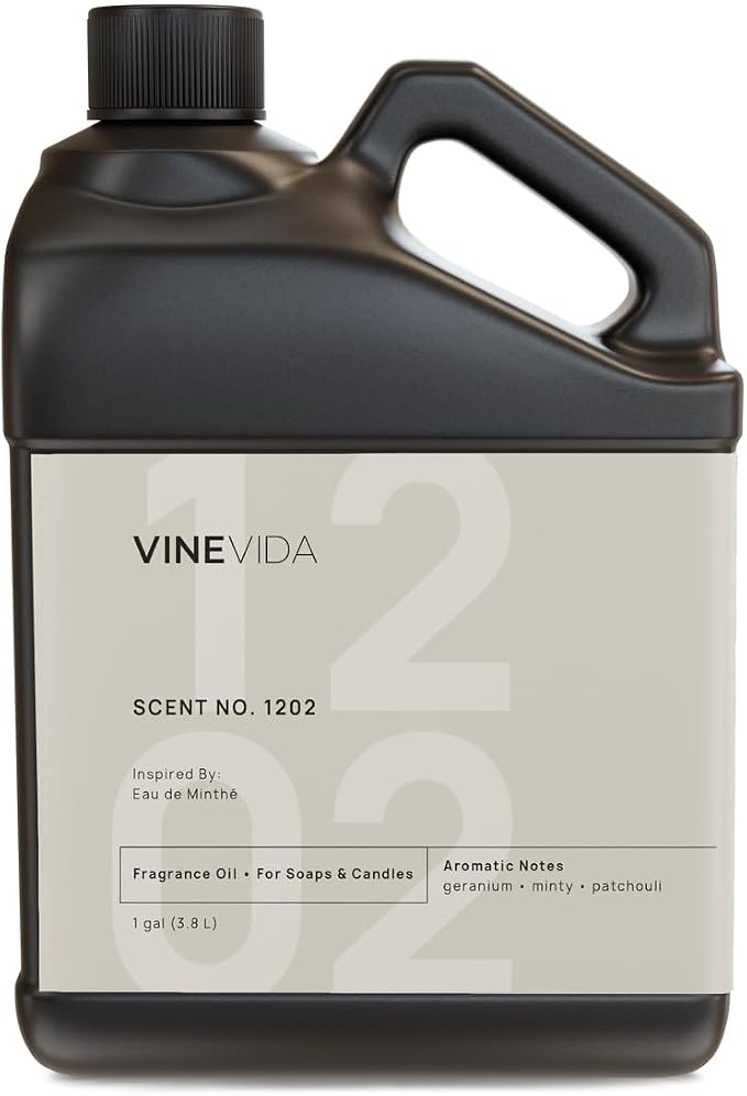 VINEVIDA [128oz] Scent No.1202 Fragrance Oil for Candle & Soap Making - Natural Candle Scents Made in USA