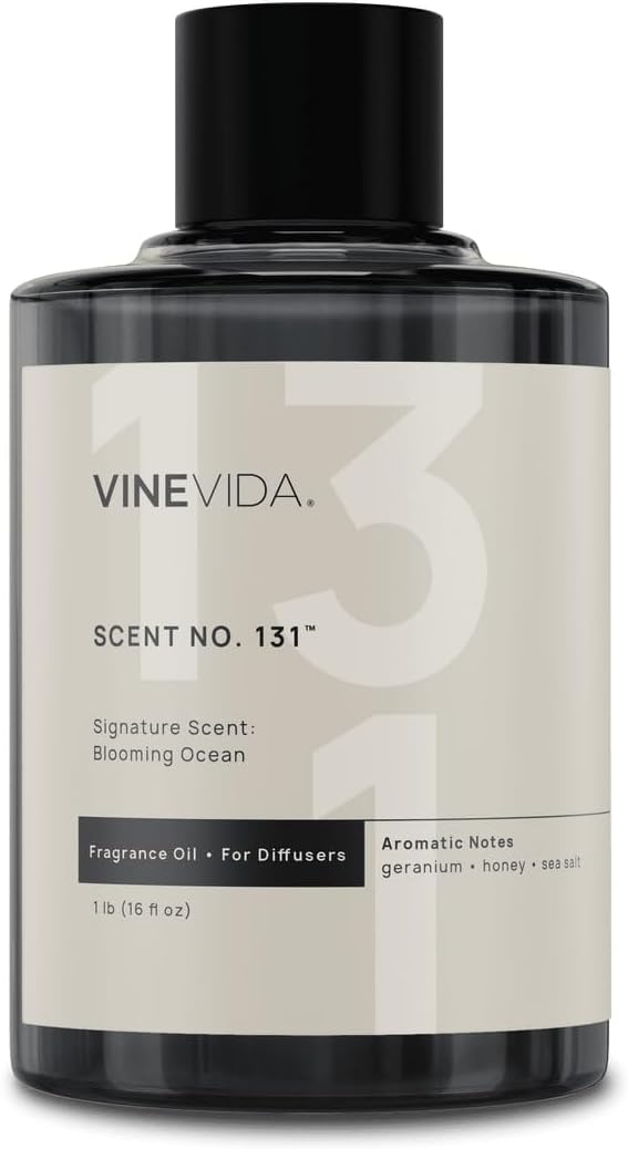 VINEVIDA [16 Oz] Inspired by: Blooming Ocean; Diffuser Oil Refill | Premium Scent Diffuser Oil for Home | Non-Toxic Fragrance