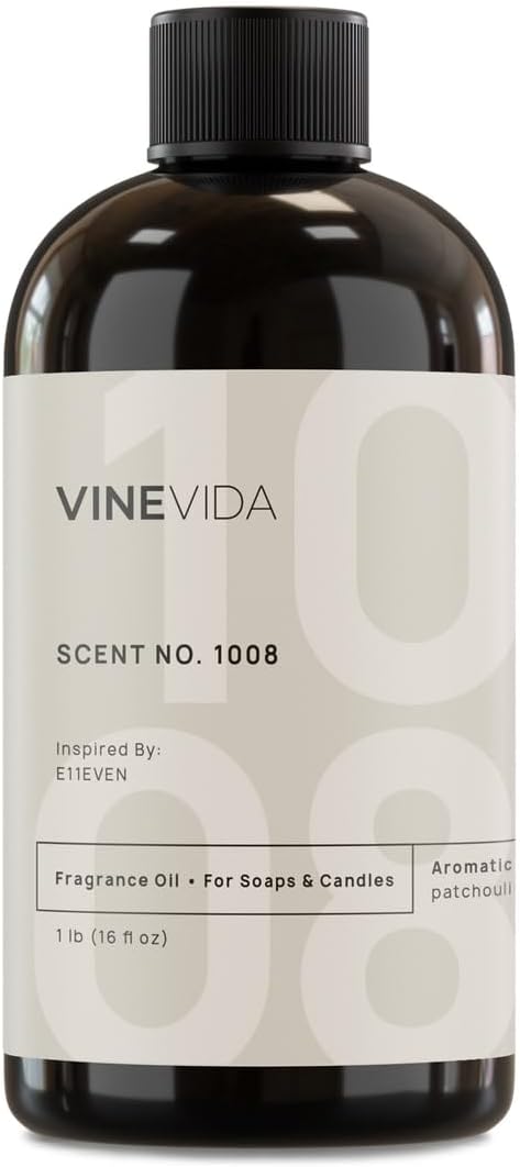 VINEVIDA [16oz] Scent No.1008 Fragrance Oil for Candle Making and Soap Making - Premium Candle Scents for Soy Candles