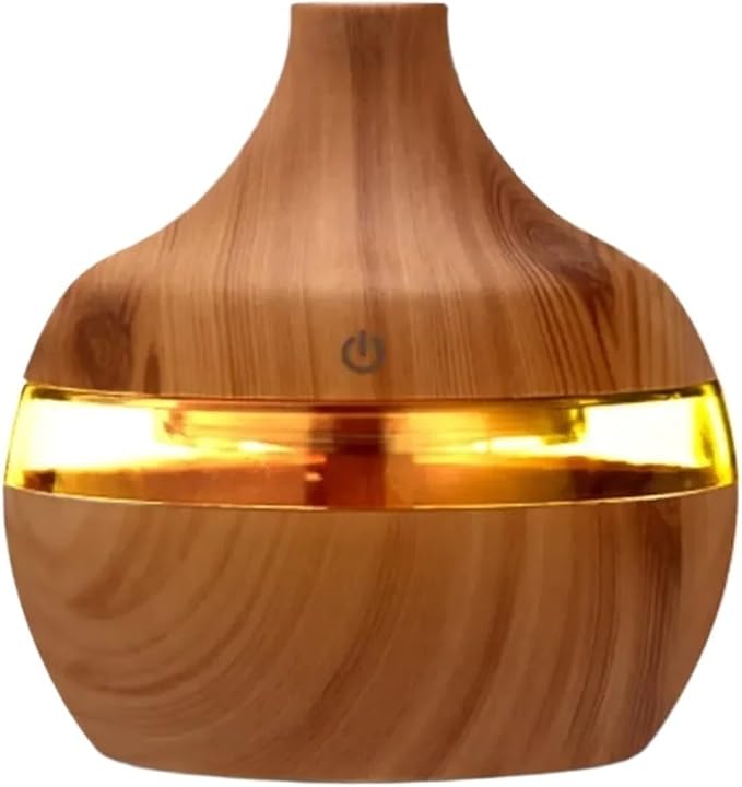 Humidifier, USB Cool Mist Sprayer Portable Electric Air Humidifier Aroma Oil Diffuser with Colorful Night Light for Home Car Diffusers,Humidifiers for Bedroom