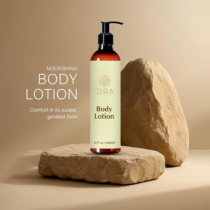 IDRA Heart & Home Gift Set – Self-Care Trio with Body Lotion, Face Mist & Essential Oil | Natural Aromatherapy Gift Box for Relaxation, Hydration & Home Wellness (Sayonee + Gezellig + Body Lotion)