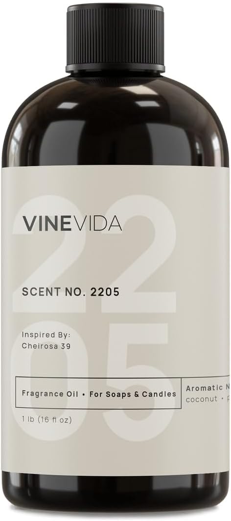 VINEVIDA [16oz] Scent No.2205 Fragrance Oil for Candle Making and Soap Making - Premium Candle Scents for Soy Candles