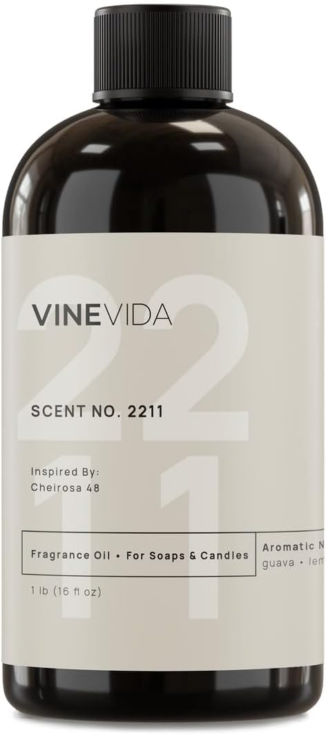 VINEVIDA [16oz] Scent No.2211 Fragrance Oil for Candle Making and Soap Making - Premium Candle Scents for Soy Candles