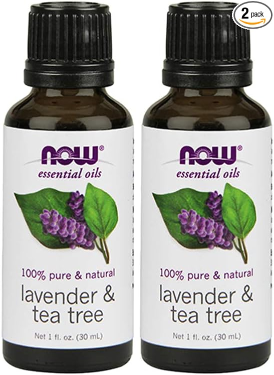 Lavender and Tea Tree Oil, 1 Fluid Ounce (Pack of 2)