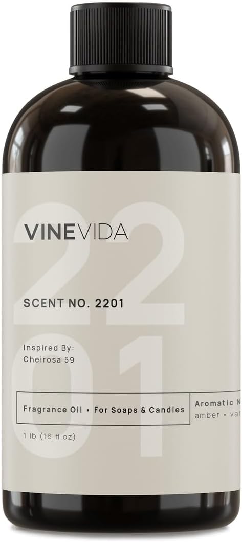 VINEVIDA [16oz] Scent No.2201 Fragrance Oil for Candle Making and Soap Making - Premium Candle Scents for Soy Candles