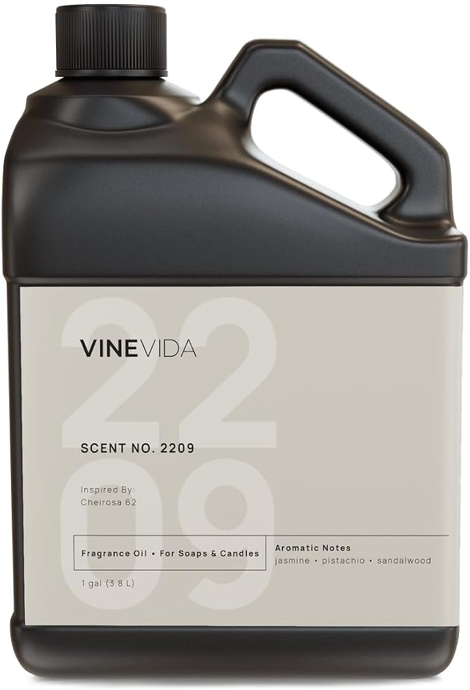VINEVIDA [128oz] Scent No.2209 Fragrance Oil for Candle Making and Soap Making - Premium Candle Scents for Soy Candles