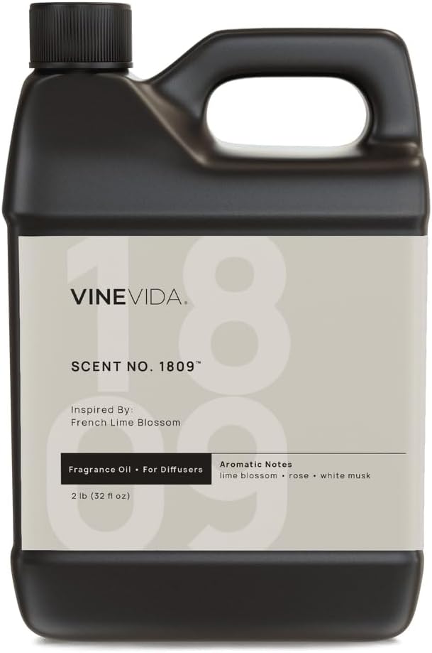 VINEVIDA [32 Oz] Inspired by: French Lime Blossom; Diffuser Oil Refill | Premium Scent Diffuser Oil for Home | Non-Toxic Fragrance