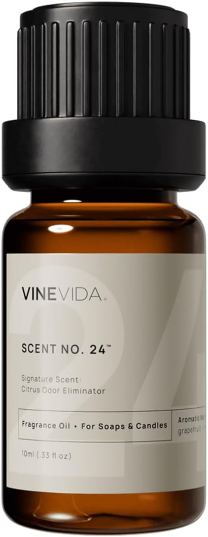 VINEVIDA [0.33oz] Scent No.24 Fragrance Oil for Candle Making and Soap Making - Premium Candle Scents for Soy Candles
