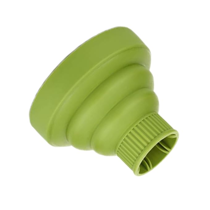Hair Diffuser Attachment for Hair Dryer Travel Collapsible Portable Diffuser for Curly Hair Women .Airflow Attachment for Salon or Home Use with Nozzle 1.65-1.9In Non-universal