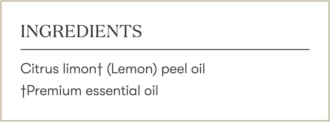 Young Living Lemon Essential Oil | 15 ml | Premium Citrus Oil for Skin Care, Aromatherapy Diffusion & Household Use | Fresh, Zesty Citrus Scent for Authentic Fragrance
