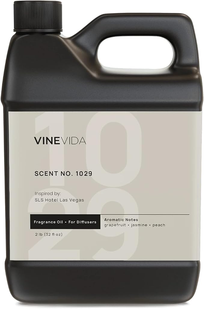 VINEVIDA Scent NO. 1029 Fragrance Oil for Cold Air Diffusers - 32oz (2lbs) - Inspired by: SLS Hotel Las Vegas Hotel Fragrance Diffuser Oil - Hotel Scents for Home - Diffuser Oil
