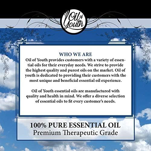 Oil of Youth Vanilla Essential Oil 4oz – Aromatherapy Oil for Candle Making, Diffuser & More