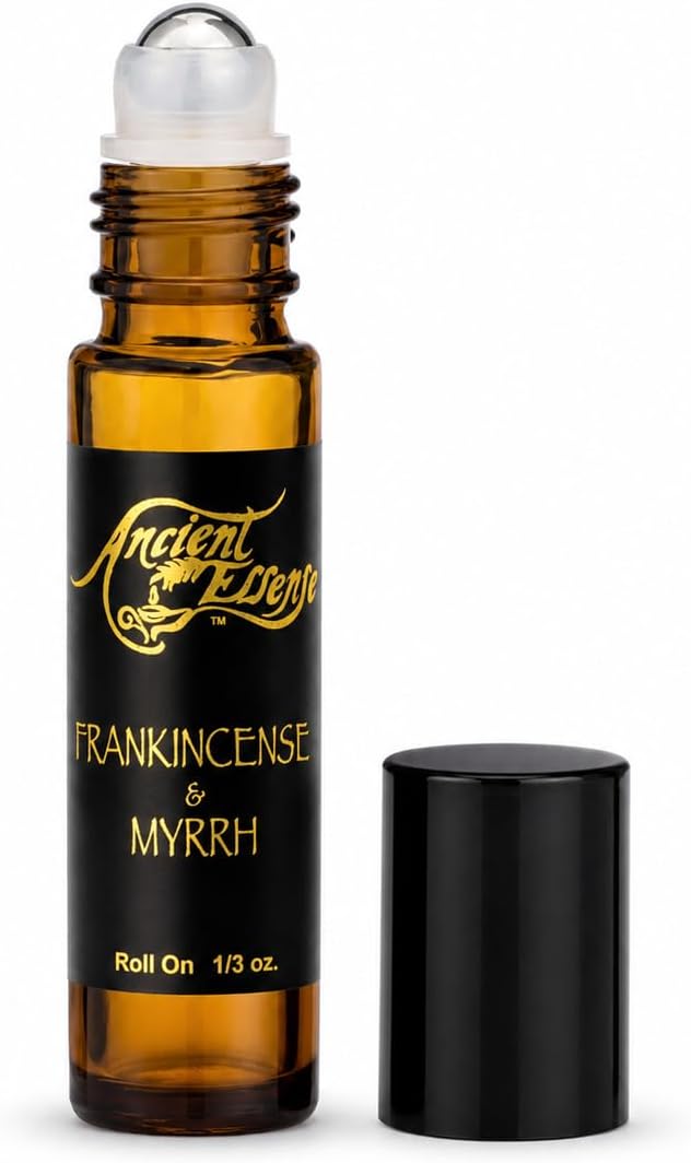 Ancient Essence Frankincense and Myrrh Mix Roll on (0.33 Oz Roll on of Frankincense and Myrrh)