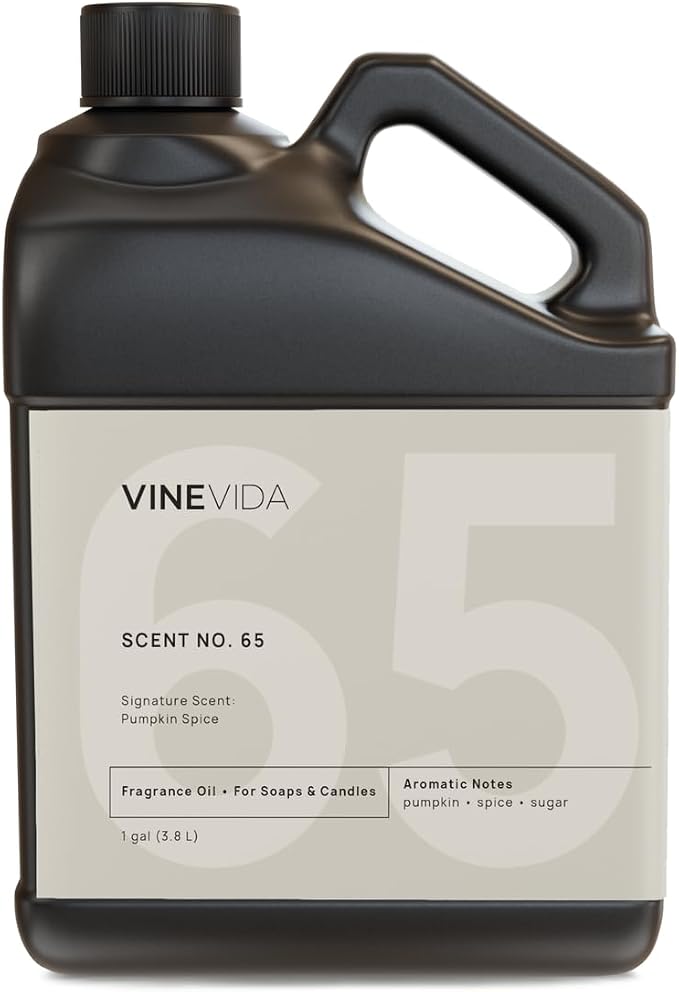 VINEVIDA [128oz] Pumpkin Spice Fragrance Oil - Fall Scents for Candle Making - Essential Oils - Candle Scents