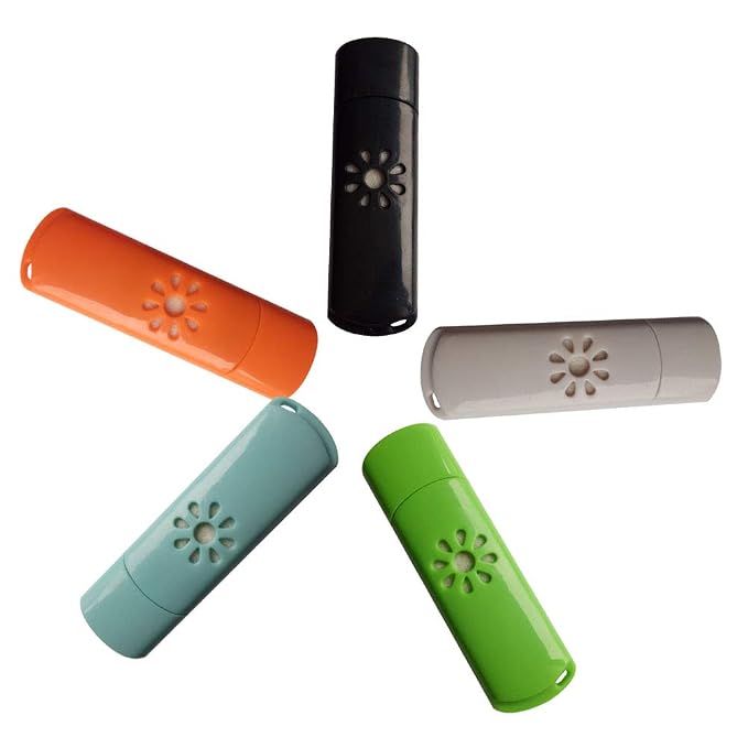 AkoMatial Portable Mini USB Aroma Diffuser with LED Light for Aromatherapy Essential Oil Diffuser Car Air Fresher