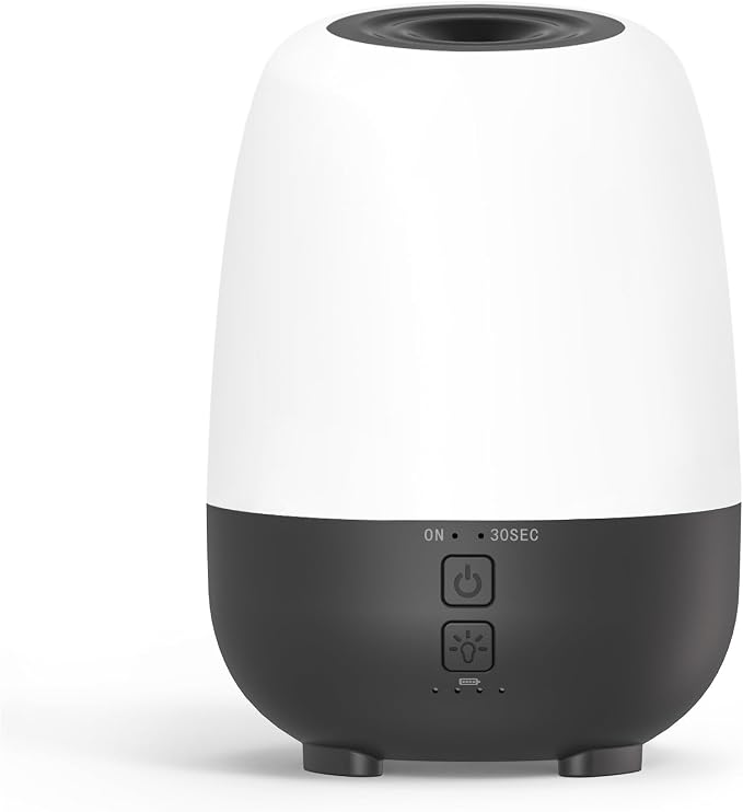 SEEDSEEL 150ML Cordless Essential Oil Diffuser, Built-in 6000mAH Rechargeable Battery, 7 Hours Run Time, 7 Colors LED Light, Portable Aromatherapy Diffuser