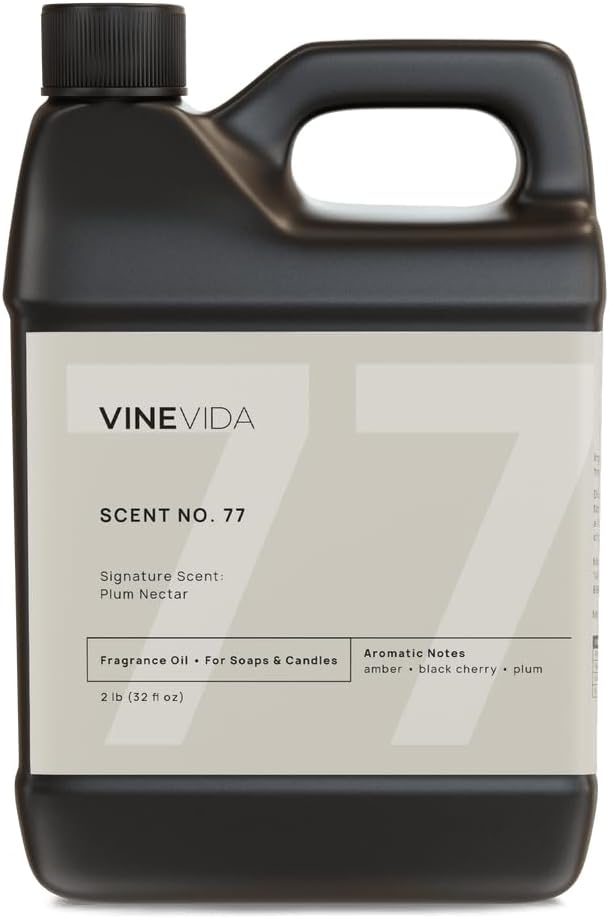 VINEVIDA [32oz] Scent No.77 Fragrance Oil for Candle Making and Soap Making - Premium Candle Scents for Soy Candles