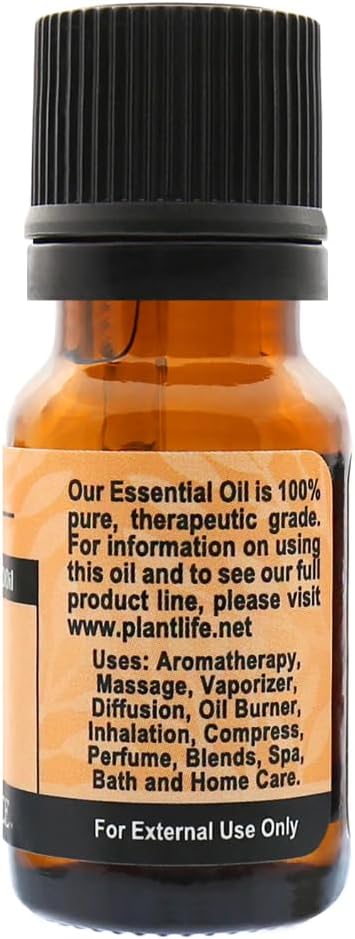 Plantlife Basic Sampler Set 6-Pack (Lavender, Tea Tree, Peppermint, Eucalyptus, Rosemary, and Sweet Orange) - Straight from The Plant 100% Pure Therapeutic Grade - Made in California 10 ml