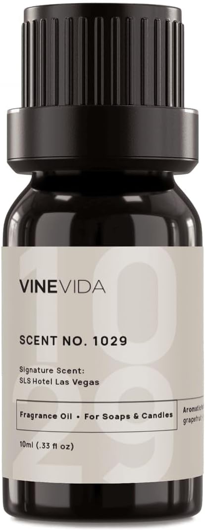 VINEVIDA Scent NO. 1029 Fragrance Oil - 10mL - Inspired by: SLS Hotel Las Vegas Fragrance Oil for Candle Making - Made in USA Candle Scents Scents for Soap Making