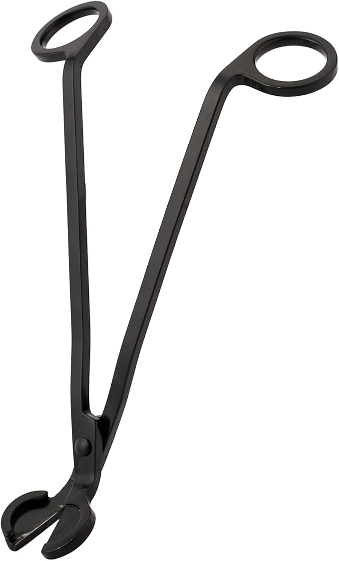 Candle Wick Trimmer, Candle Snuffer Long Handle Candle Accessory Set (Black Wick Trimmer)