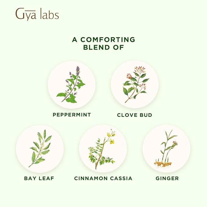 Gya Labs Muscle Relief Essential Oils Blends - 0.34 Fl Oz - for Diffuser, Home, Humidifier, Aromatherapy and DIY Candle Making Scents