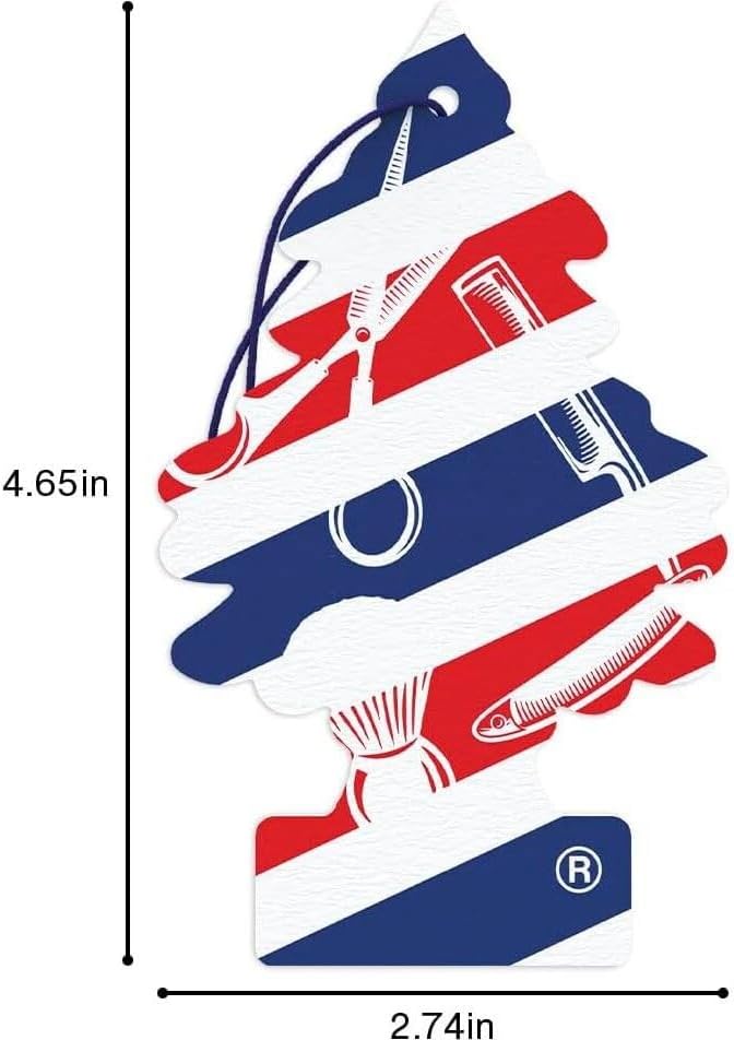 Little Trees Car Air Freshener 6-Pack (Fresh Shave)
