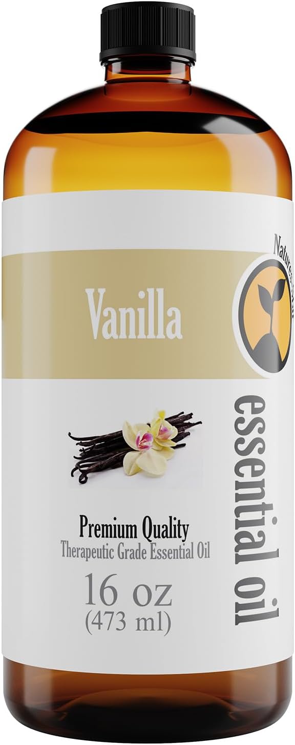 Natures-Star - Vanilla Essential Oil (Bulk 16oz) Therapeutic Grade for Aromatherapy, Diffuser, Soap Making, Candles