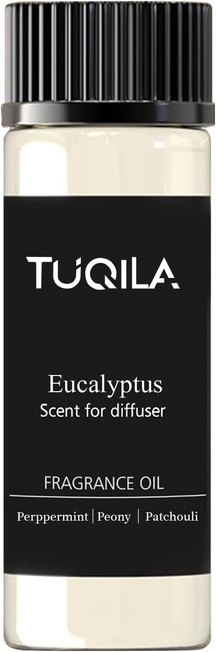 Waterless Essential Oil 20ml Eucalyptus Hotel Scent- Lemon, Bergamot, Ocean, Jasmine, Amber& Musk Fragrance for Home, Hotel, Office, Car Aroma Scent Oils for Diffusers