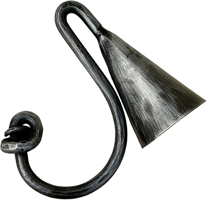 Living Ideas Iron Candle Snuffer Handmade 100% Iron Metal Material Black Antique Finish