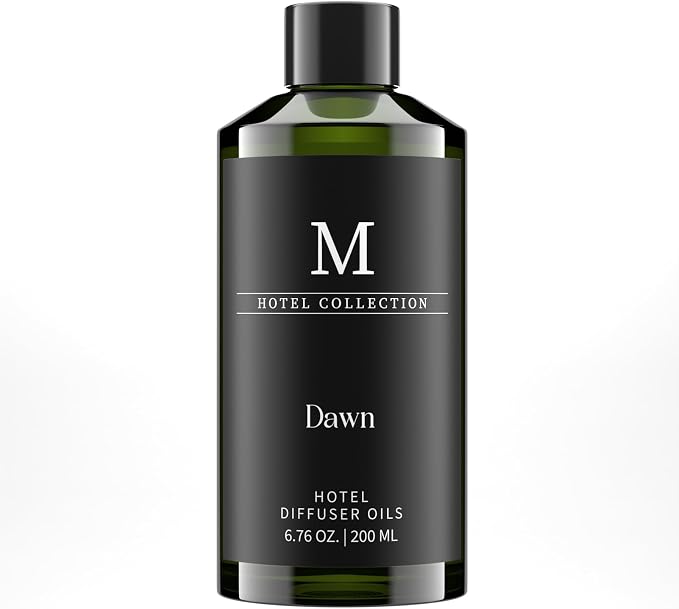 Hotel Collection Diffuser Oil-Dawn, 6.76 Fl Oz (200ml), Home Luxury Aroma & Hotel Fragrance Diffuser Oil- Essential Oils for Aromatherapy Bigger Bottle, Longer Lasting Aroma