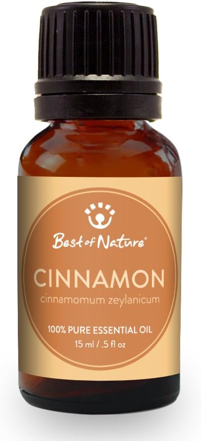 Cinnamon Leaf Essential Oil for Diffuser Aromatherapy – Best of Nature 100% Pure Undiluted Oils for DIY, Home Fragrance, and Topical Use