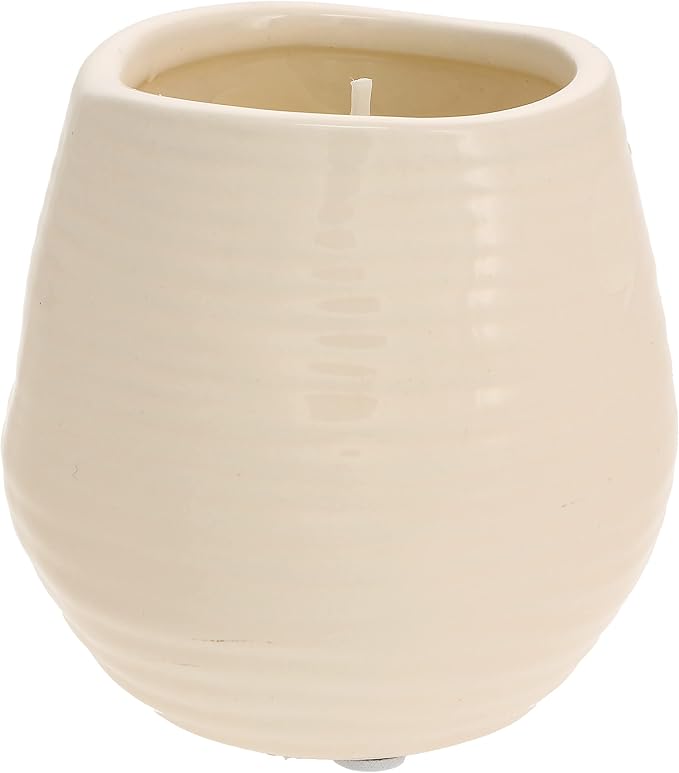 Pavilion Gift Company 77113 Plain Dandelion Wishes - Sisters are A Wish Come True Yellow Ceramic Soy Serenity Scented Candle,