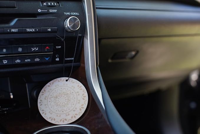 Sand + Fog - Set of 8 Car Air Fresheners - Ocean Mist, Sun-N-Fun, Tahitian Vanilla, Teakwood, Ocean & Sea Salt, Pineapple Coconut, Tropical Citrus, Clean Waves