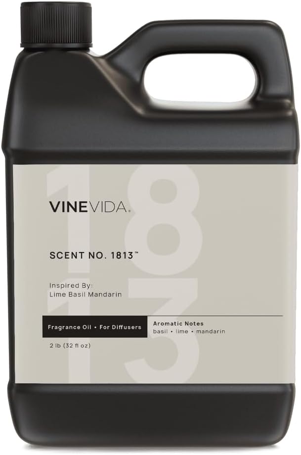 VINEVIDA [32 Oz] Inspired by: Lime Basil Mandarin; Diffuser Oil Refill | Premium Scent Diffuser Oil for Home | Non-Toxic Fragrance