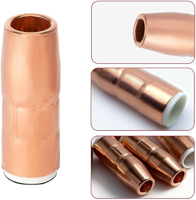 5-PK Nozzle N-M5800C 5/8" ID Flush AccuLock MDX fits Mliier MDX-250 EZ-Select Acculock MIG Welding Guns part