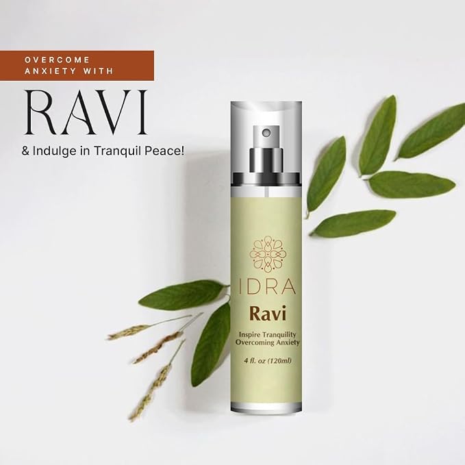 IDRA Ravi Essential Oil Blend 120ML for Home Diffuser Aromatherapy Idra Wellness Contains Lavender Rose Ylang Ylang Essential Oils 100% Pure and Organic Essential Oil 4 Fl. Oz