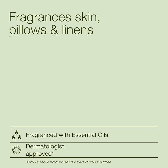 Bath & Body Works Aromatherapy Eucalyptus Spearmint Essential Oil Mist, Body Spray with Vitamin E and Aloe, Pillow Spray for Stress Relief, 5.3 fl oz - 2 Pack