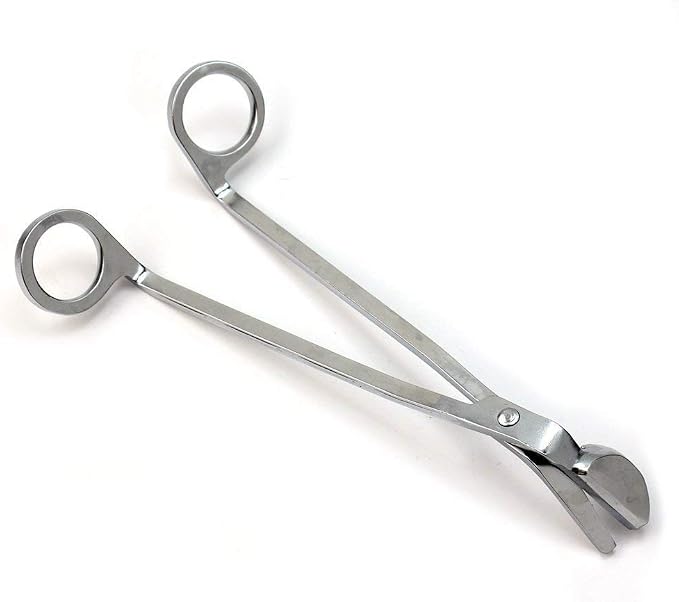 STONCEL 1PC Candle Trimmer Wick Catcher Stainless Steel, Silver