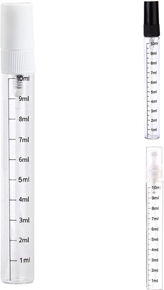Spray Atomizer Empty Bottles Portable Glass Refillable Sample Bottle Travel Spray Perfumes Bottles For Cologne Bottle, clear