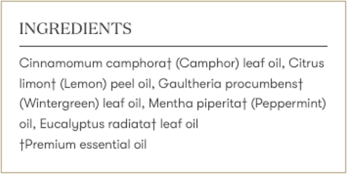 Young Living Raven Essential Oil Blend | 5 ml | Refreshing Aromatic Blend for Diffusers, Diluted Topical Use & Bath Time | Eucalyptus, Lemon, Wintergreen & Peppermint Oils | Portable Bottle