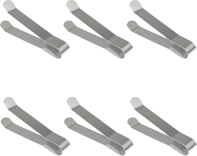 6PCS Stainless Steel Candle Wick Trimmer Cutter 11x1.5cm Aromatherapy DIY Tool Tweezers