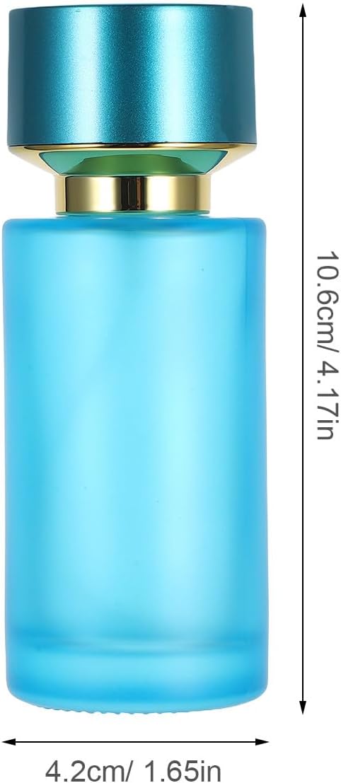 OSALADI Glass Perfume Refill Bottle Portable Travel Spray Atomizer Refillable Fragrance Container Lightweight Scent Dispenser for Men and Women