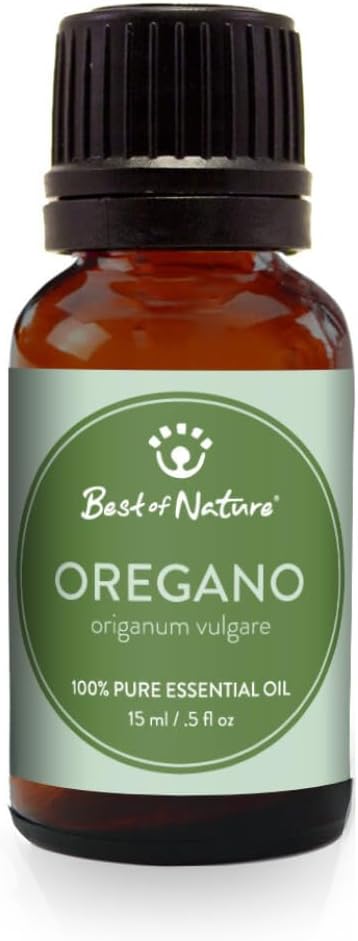 Oregano Essential Oil for Diffuser Aromatherapy – Best of Nature 100% Pure Undiluted Oils for DIY, Home Fragrance, and Topical Use