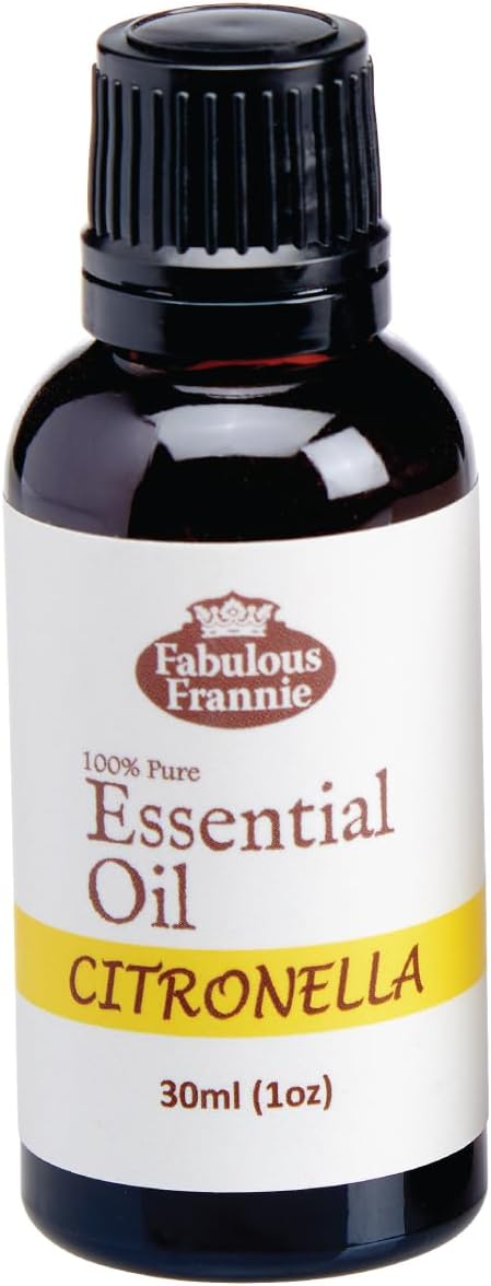 Fabulous Frannie Citronella Pure Essential Oil Therapeutic Grade- 30ml