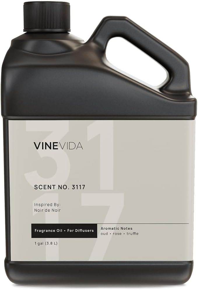 VINEVIDA [128 Oz] Inspired by: Noir de Noir; Diffuser Oil Refill | Premium Scent Diffuser Oil for Home | Non-Toxic Fragrance