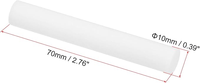 PATIKIL Humidifier Cotton Filter Sticks, 10 Pcs Refill Sticks Filter Wicks Replacement for USB Mini Humidifiers Portable Diffuser (2.76'' x 0.39''), White