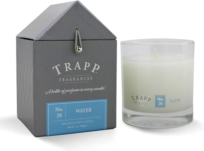 Trapp Signature Home Collection No. 20 Water Poured Scented Candle, 7-Ounce