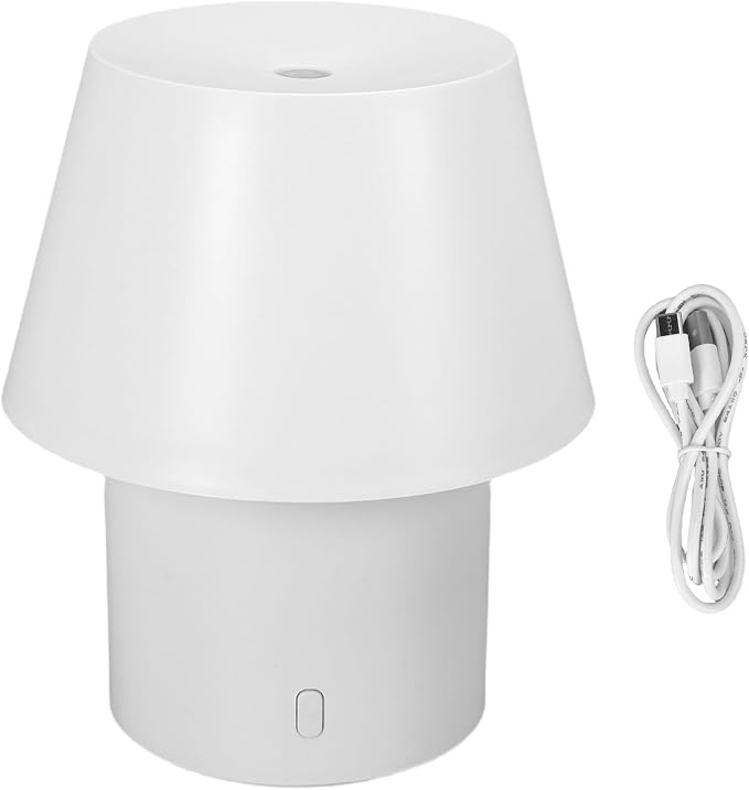 Zerodis Fragrance Diffuser Lamp 160ml USB Powered Ultra Quiet Auto Shut Off Aromatherapy Diffuser Night Light Fragrance Mist for Home Office Bedroom Essential Oil (Flat Top)